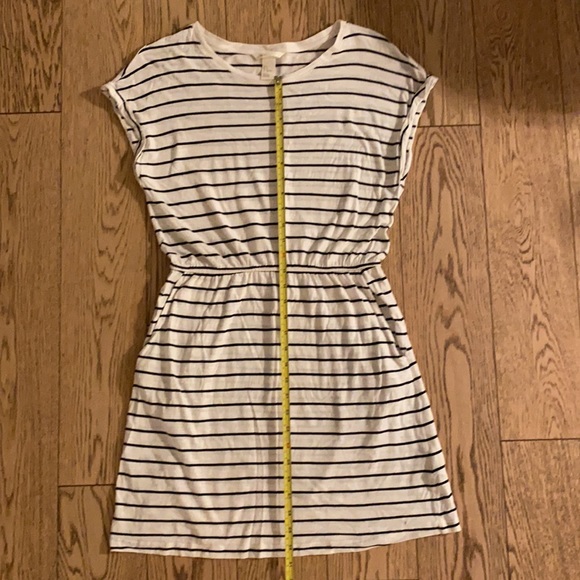 Cotton stripped mid dress - Picture 7 of 9